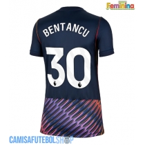 Camisa de time de futebol Tottenham Hotspur Rodrigo Bentancur #30 Replicas 2º Equipamento Feminina 2026-27 Manga Curta